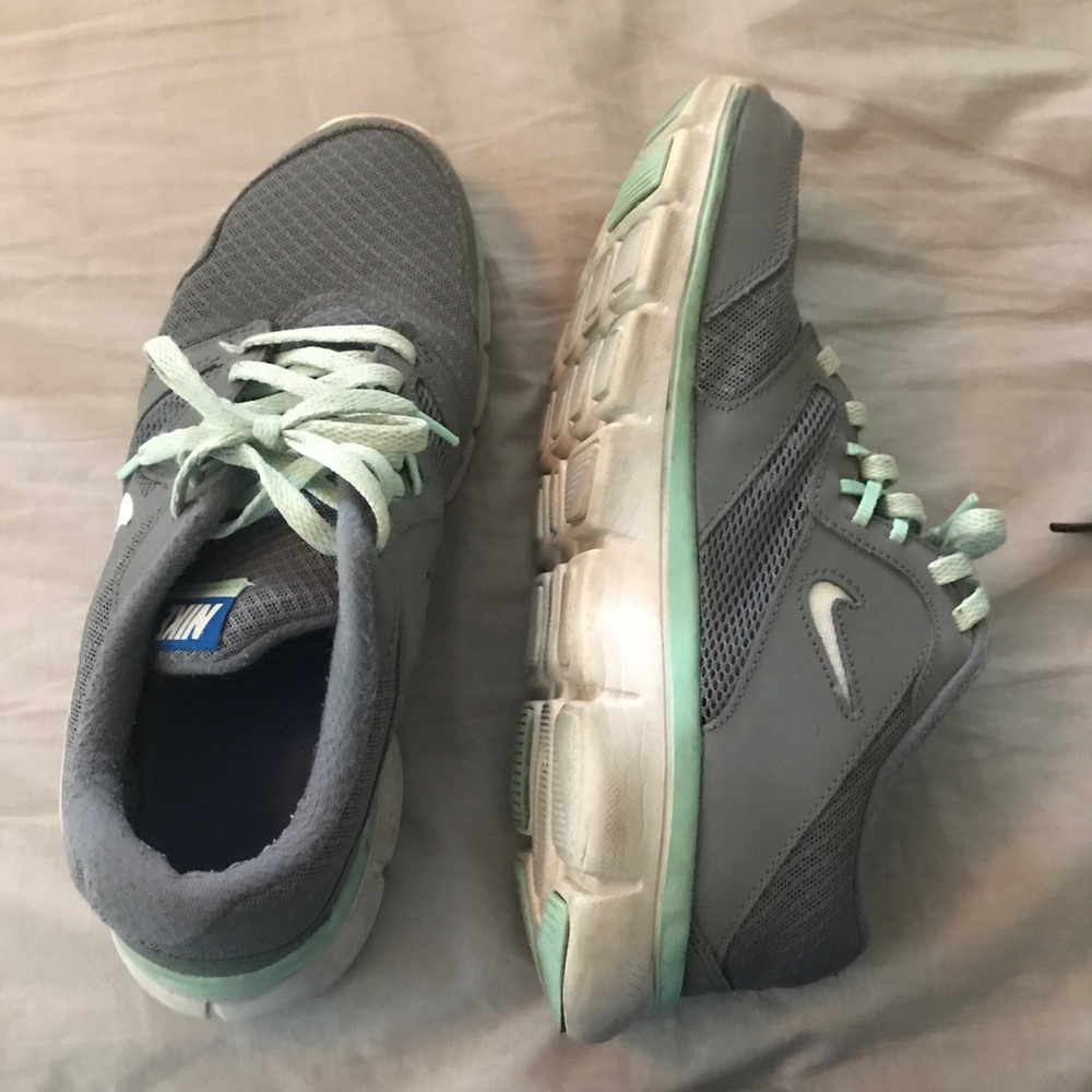 Gray Nikes